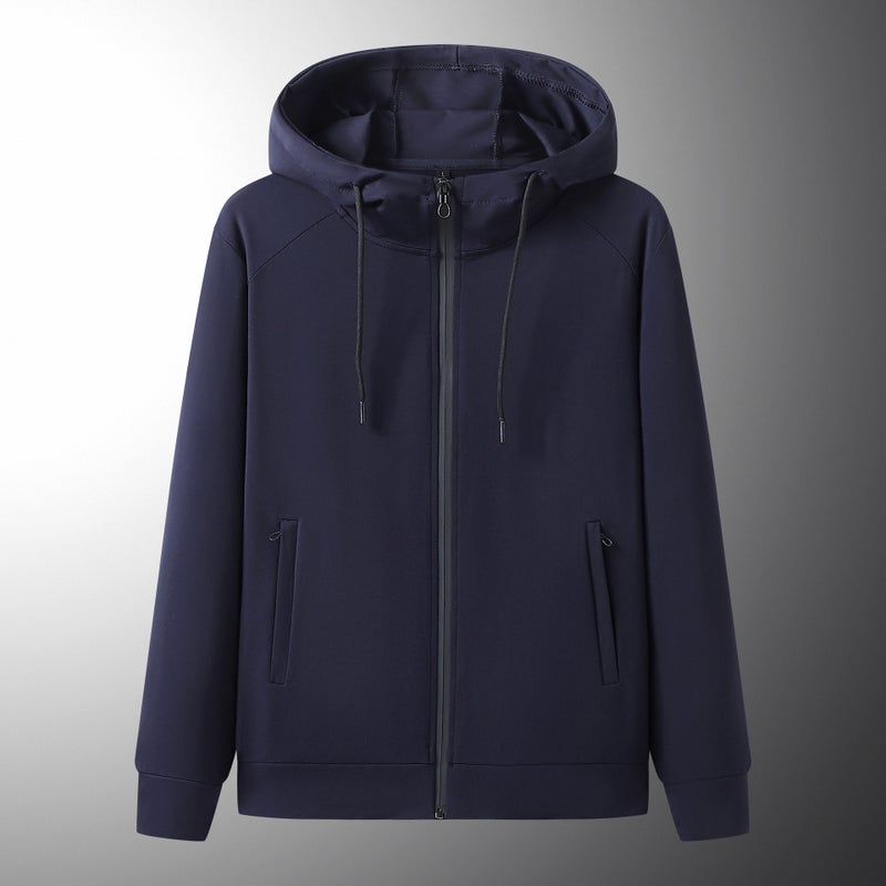 Jacket Men'S New Casual Hooded Jacket Young And Middle-Aged Men'S Outdoor Sports Jacket - Image 3